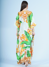 Load image into Gallery viewer, Maxi Kaftan- Palm Gold
