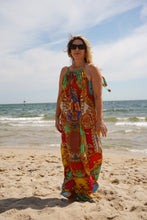 Load image into Gallery viewer, Drawstring Dress Miami Multi
