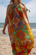 Load image into Gallery viewer, Drawstring Dress Miami Multi
