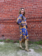 Load image into Gallery viewer, Maxi Kaftan Miami Blue
