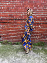 Load image into Gallery viewer, Maxi Kaftan Miami Blue
