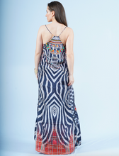 Load image into Gallery viewer, T-Back Dress- Wild Africa
