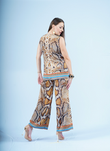 Load image into Gallery viewer, Lounge Set- Python (Sleeveless Top)
