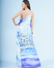 Load image into Gallery viewer, T-Back Dress- Postcards
