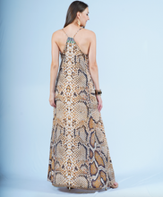 Load image into Gallery viewer, T-Back Dress- Python
