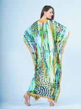 Load image into Gallery viewer, Maxi Kaftan- Deep Amazon
