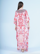 Load image into Gallery viewer, Maxi Kaftan- Vintage Foulard
