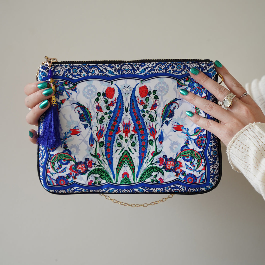 Printed Clutch bag - Casablanca