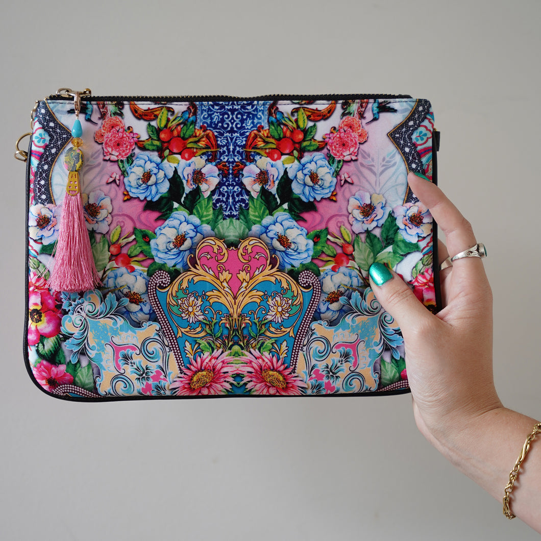 Printed Clutch bag - Blossom