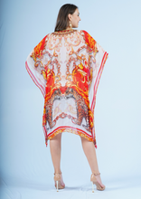 Load image into Gallery viewer, Tiger Royal Red Kaftan
