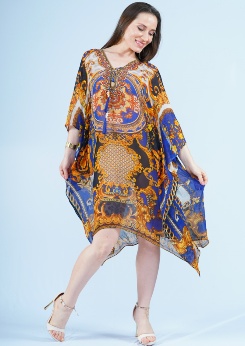 Miami Blue Kaftan